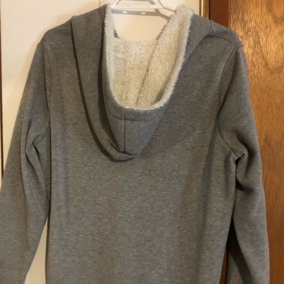 Grey pullover hoodie - Picture 4 of 6